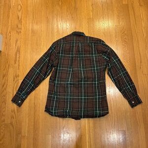 Gitman Bros Vintage – Made in USA Tartan Plaid Button-Down Shirt – Size M